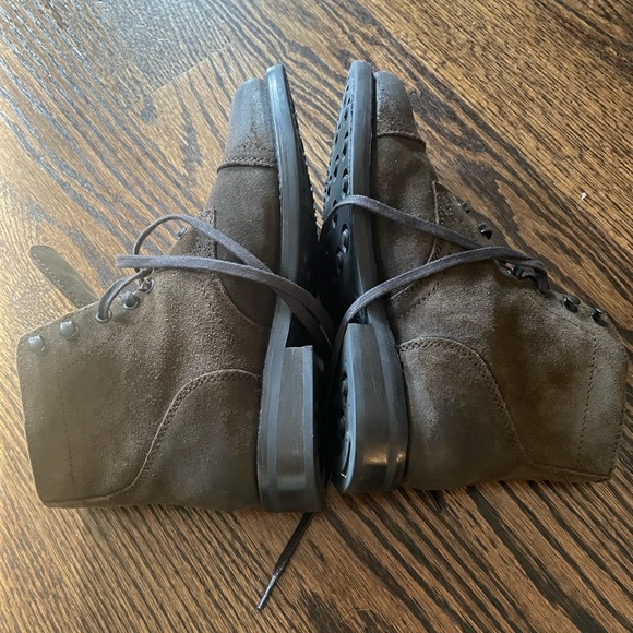 Thursday Boot Company Captain Dark Olive Suede - Picture 6 of 15